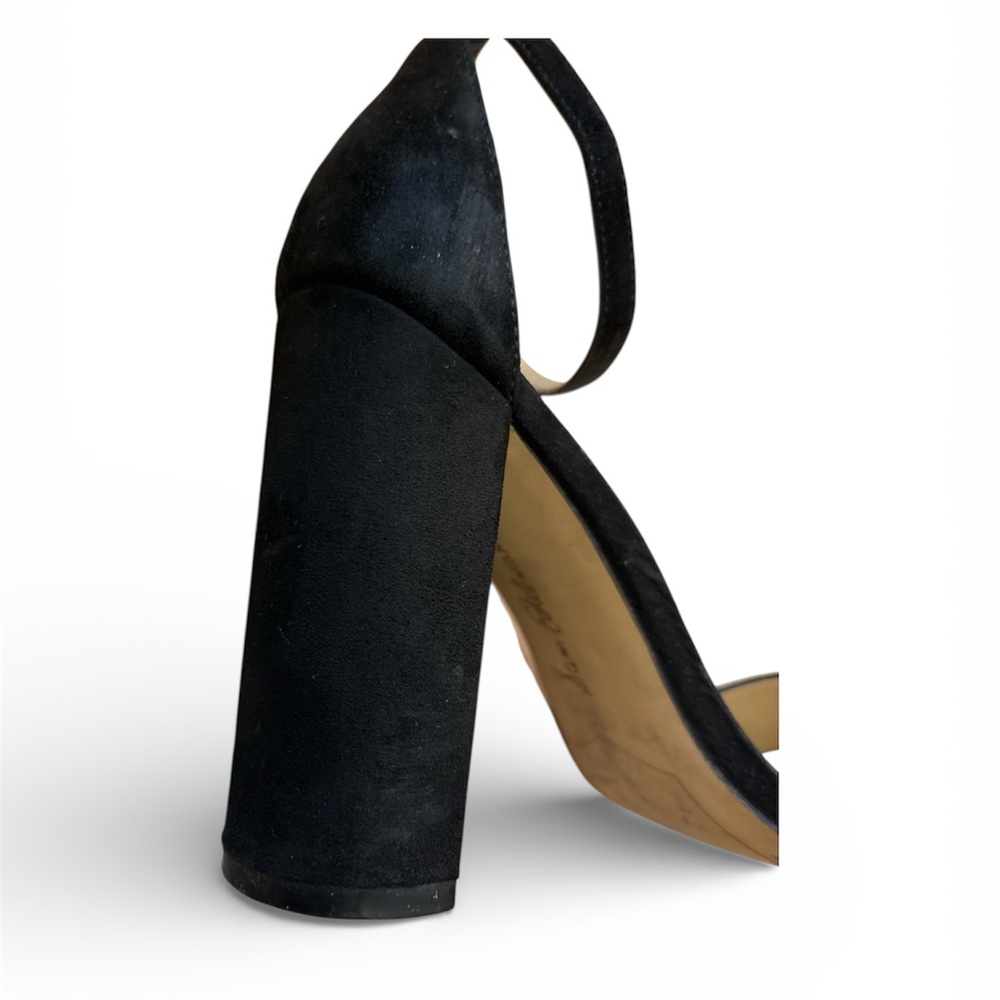 ✨ Sam Edelman Black Suede Ankle-Strap Heels ✨ - Picture 10 of 12